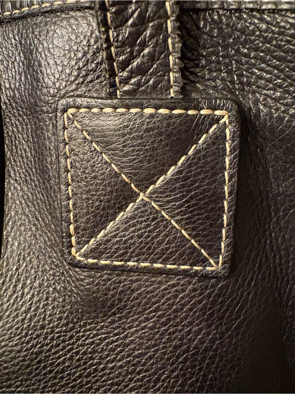 Dooney & Bourke Pebbled Leather Tote Black - Picture 5 of 15